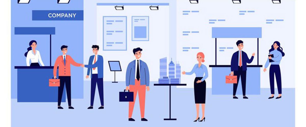 سفر مشتری در غرفه نمایشگاهی